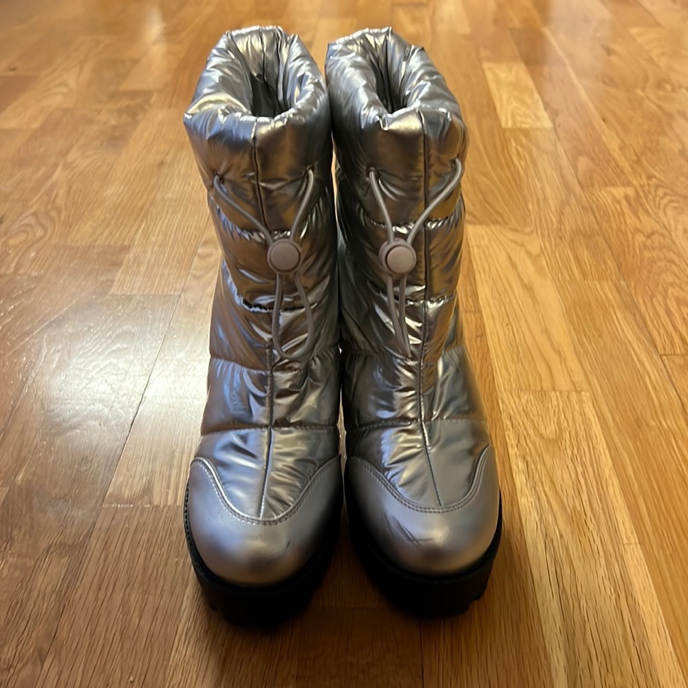Metallic Boots